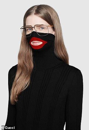 black gucci face|balaclava knit top gucci.